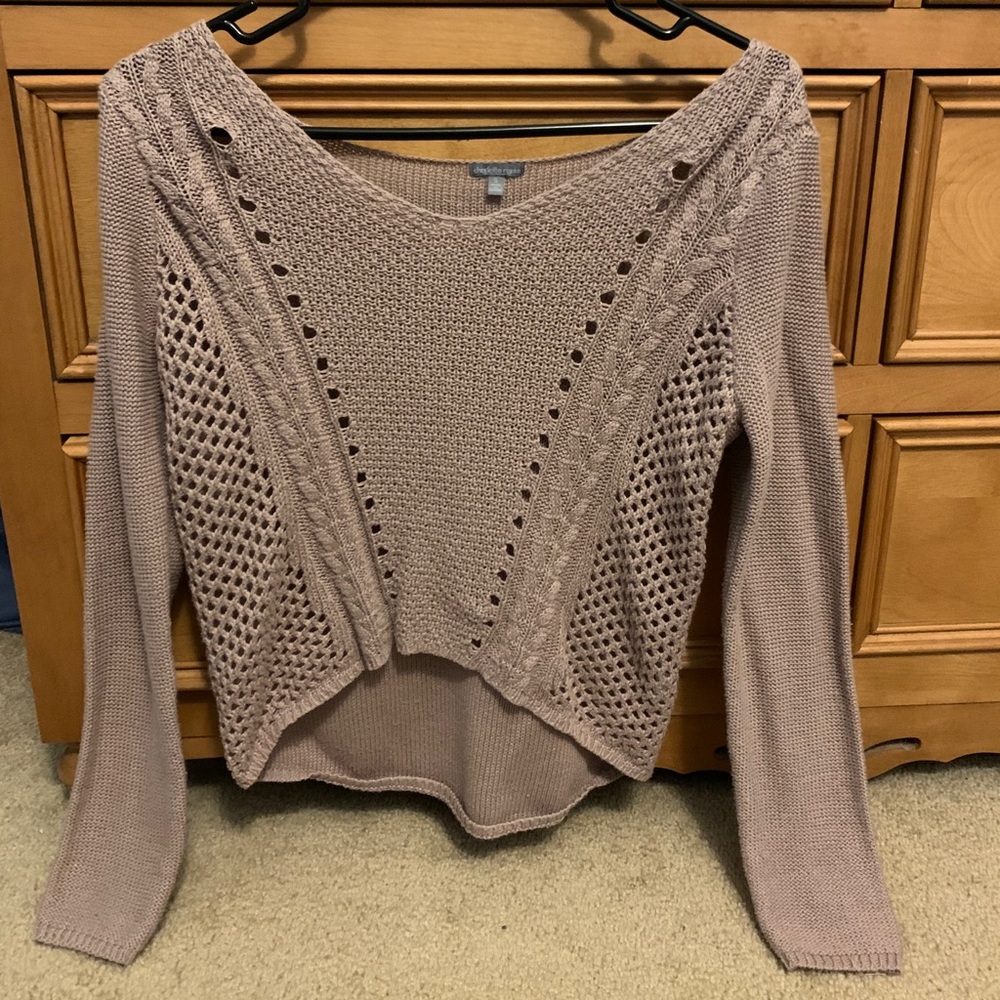 Purple sweater